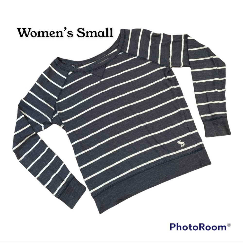 Abercrombie & Fitch striped jersey shirt